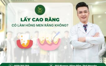 Lấy cao răng có ảnh hưởng đến men răng hay không?